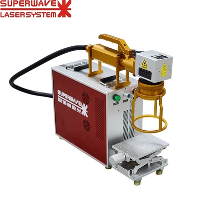 Handheld Laser Fiber Laser Marking Marking Machine For Metal Jewelry 50w Laser Engraving Equipment