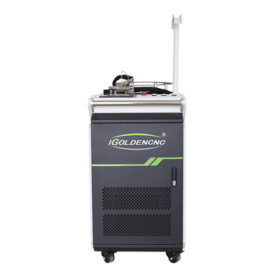 Metal Rust Removal Rubber Paint Fiber Laser Cleaning Machine 1000w