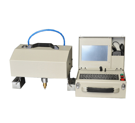 Handheld Serial Number Dot Peen Marking Machine, Pneumatic Dot Peen Steel Marking Machine of Metal Materials