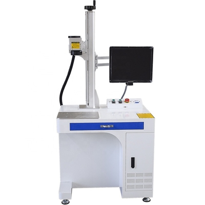 Laser Marking Portable 50W Raycus Fiber Laser Marking Machine And Laser Engraving Machine For Metal Marking