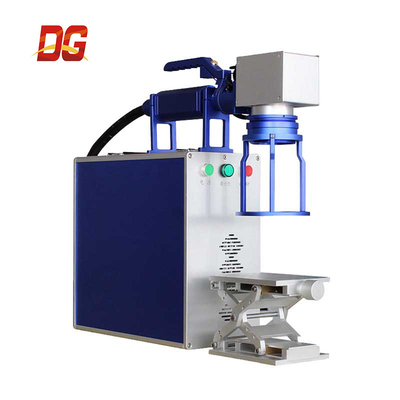 2021 New Type 50W Handheld Fiber Laser Marking Machine With 5m Fiber Inbuit air cooling